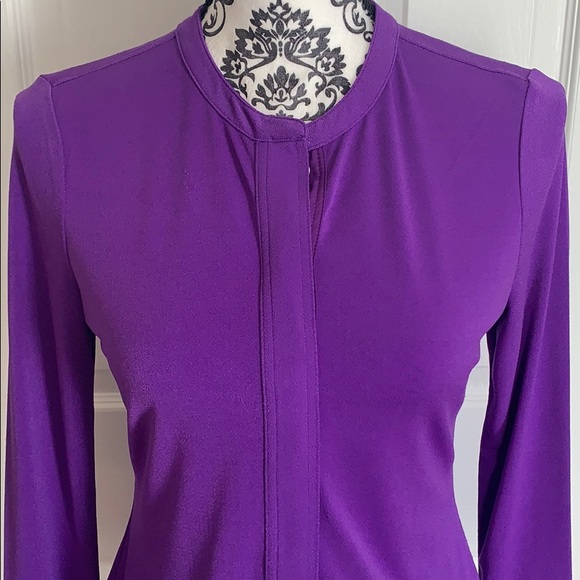 Ralph Lauren Royal Purple Blouse - Picture 4 of 10